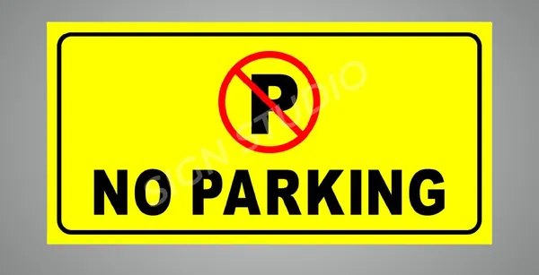 Yellow_No_Parking_Foam_Sign_Board_For_Gate,_Wall_&_Outdoor_Use_Waterproof_&_Durable_With_Adhesive_Back_(Pack_Of_1)
