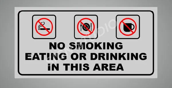 White_Heavy_Duty_Foam_Sheet_Sign_Board_No_Smoking,_No_Eating,_No_Drinking_Printed_Design_Ideal_For_Office,_Factory,_Hospital,_And_Public_Places_(Pack_Of_2)