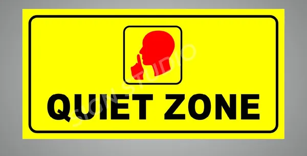 Yellow_Heavy_Duty_Foam_Sheet_Sign_Board_Quiet_Zone_Printed_Design_Ideal_For_Office,_Factory,_Hospital,_And_Public_Places_(Pack_Of_1)