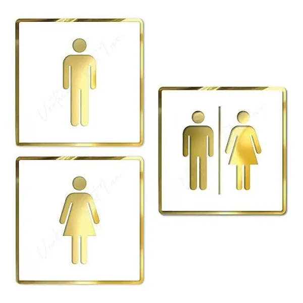 Restroom_Men_Women_Premium_White_Gold_Finish_Acrylic_Restroom_Men_&_Women_Door_Sign_Easy_Mount_Self-Adhesive_Tape_Signage_For_Hotel,_Office,_Corporate,_Resort,_Society,_Hospital_&_Business_Use