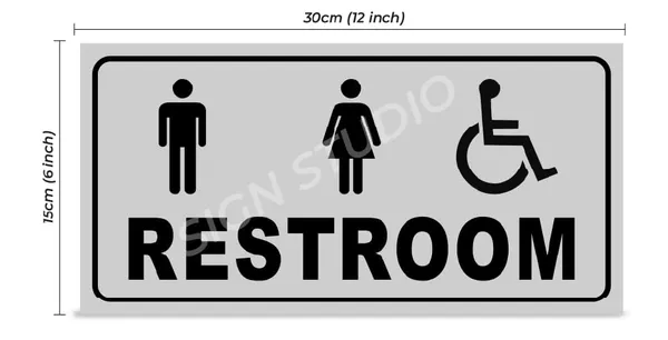 White_Heavy_Duty_Foam_Sheet_Sign_Board_Restroom_Unisex_Printed_Design_Ideal_For_Office,_Factory,_Hospital,_And_Public_Places_(Pack_Of_1)