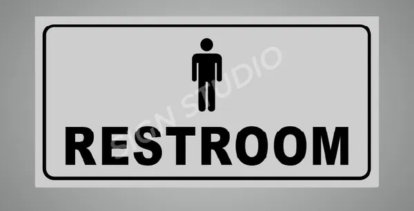 White_Heavy_Duty_Foam_Sheet_Sign_Board_Restroom_Men_Printed_Design_Ideal_For_Office,_Factory,_Hospital,_And_Public_Places_(Pack_Of_1)