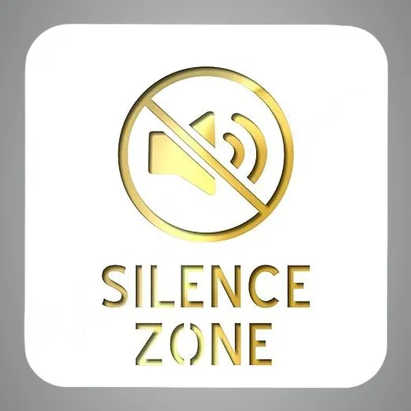 Silent_Zone_Premium_White_Gold_Finish_Acrylic_Silent_Zone_Door_Sign_Easy_Mount_Self-Adhesive_Tape_Signage_For_Hotel,_Office,_Resort,_Society,_Corporate,_Business_&_Hospital