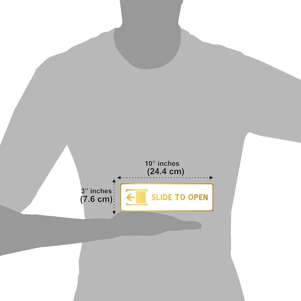 Slide_To_Open_Premium_White_Gold_Finish_Acrylic_Slide_To_Open_Door_Sign_Easy_Mount_3M_Self-Adhesive_Tape_Signage_For_Hotel,_Office,_Resort,_Society,_Corporate,_Business_&_Hospital