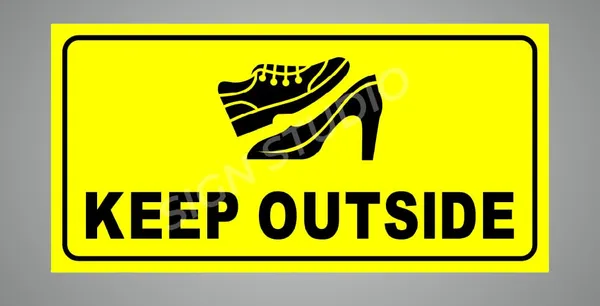 Yellow_Please_Keep_Shoes_Outside_Sign_For_Home,_Office_&_Shop_Durable_&_Waterproof_Foam_Door_Sign_(With_Adhesive_Tape)_(Pack_Of_2)