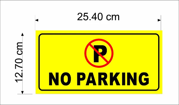 Yellow_No_Parking_Foam_Sign_Board_For_Gate,_Wall_&_Outdoor_Use_Waterproof_&_Durable_With_Adhesive_Back_(Pack_Of_2)