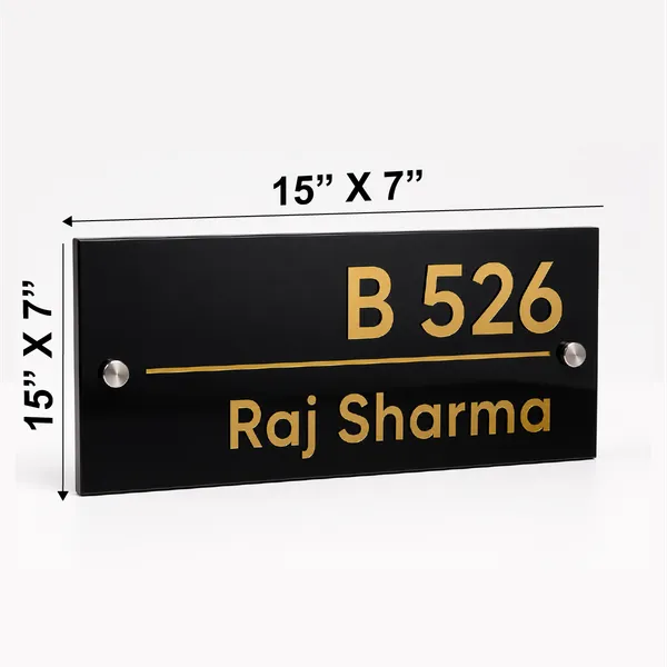 Customised_Minimal_Name_Plate_for_Home_Entrance