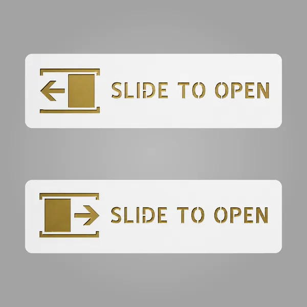 Slide_To_Open_Premium_White_Gold_Finish_Acrylic_Slide_To_Open_Door_Sign_Easy_Mount_3M_Self-Adhesive_Tape_Signage_For_Hotel,_Office,_Resort,_Society,_Corporate,_Business_&_Hospital