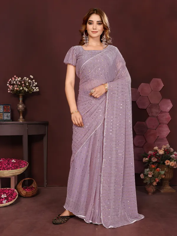 Elegant_Moonlight_Fabric_Saree_Set_–_Pre-Stitched_Saree_&_Blouse