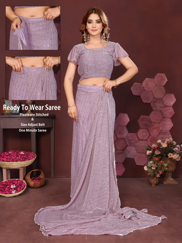 Elegant_Moonlight_Fabric_Saree_Set_–_Pre-Stitched_Saree_&_Blouse