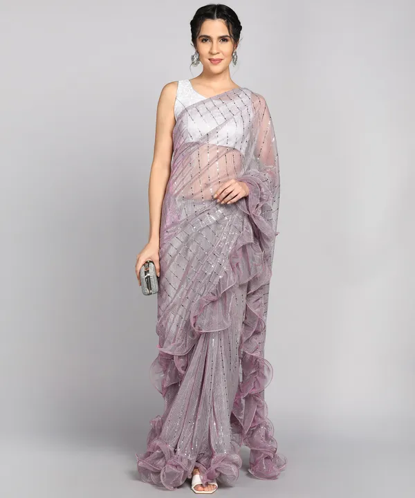 Starlight_Ruffle_Chic_Saree_in_Moonlight_Crush_Weave