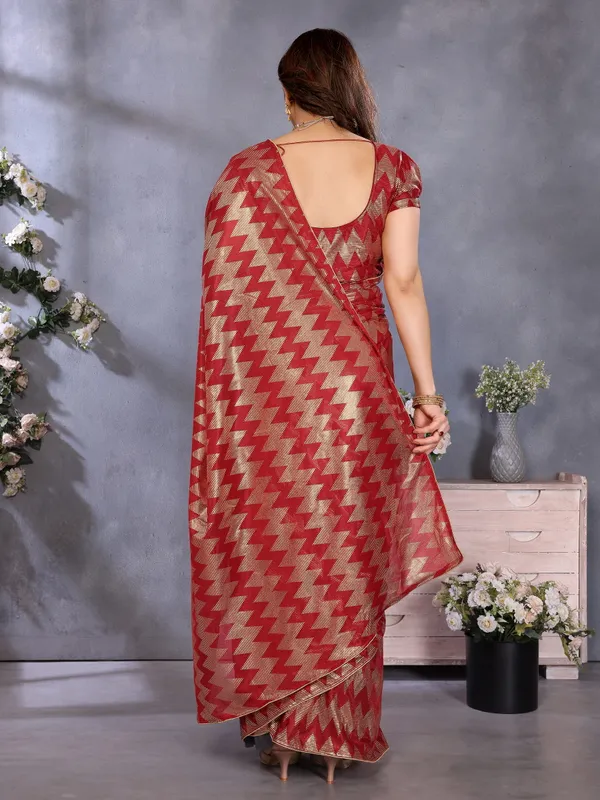 Subtle_Spark_Soft_Touch_Foil_Printed_Saree_With_Blouse_Piece