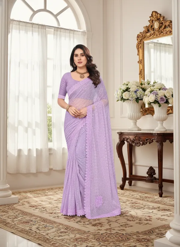 Mirror_Majesty:_Zari_Fabric_Saree_with_Chemical_Lace_Detailing