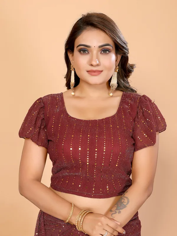 Two-Tone_Ruffle_Saree_in_Portrait_Moonlight_Fabric_with_Mirror_Work_&_Crush_Detail