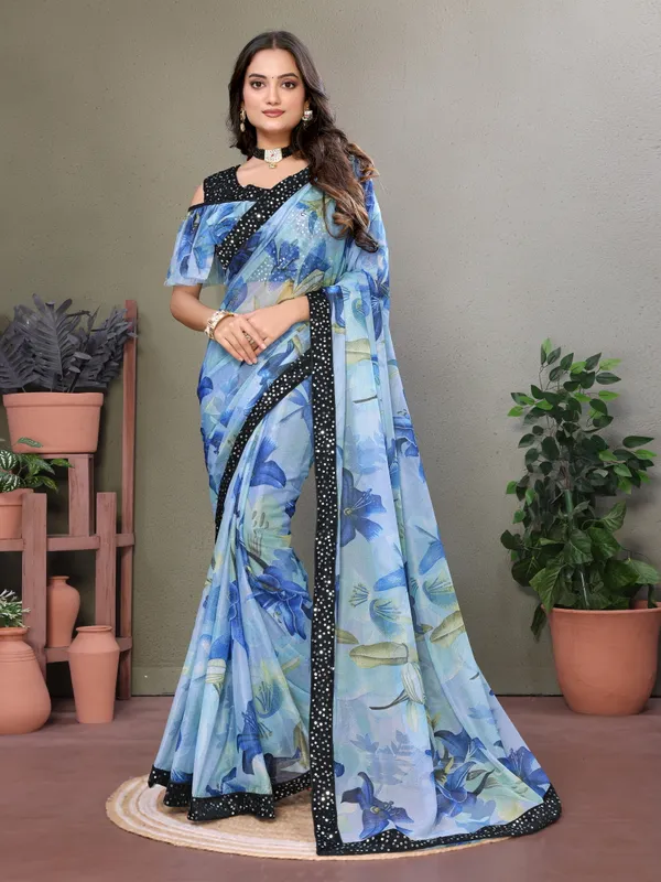 Trendy_Lycra_Print_Saree_for_Effortless_Eleganc.