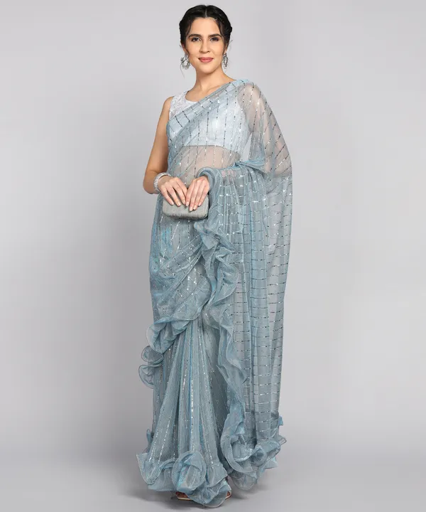 Starlight_Ruffle_Chic_Saree_in_Moonlight_Crush_Weave