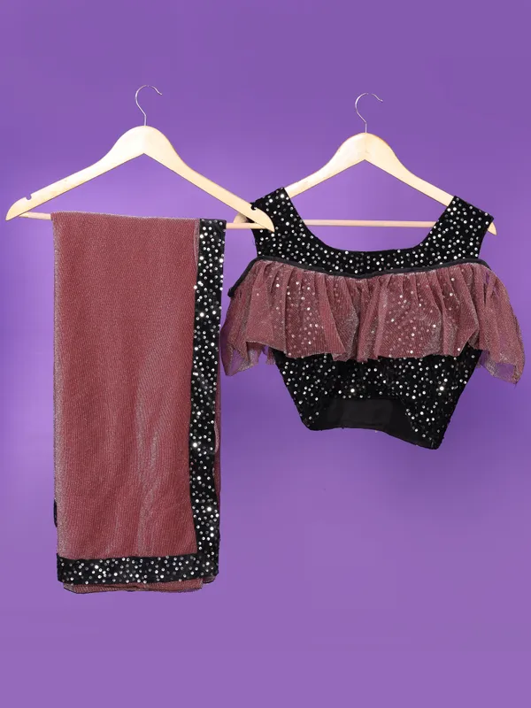 Royal_Zari_Sparkle:_Saree_with_Sequin_Lace_&_Stitched_Blouse