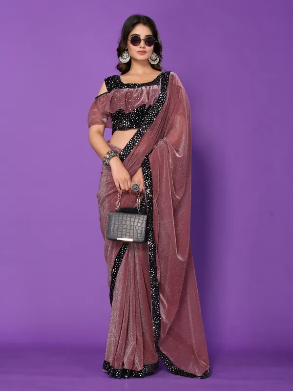 Royal_Zari_Sparkle:_Saree_with_Sequin_Lace_&_Stitched_Blouse