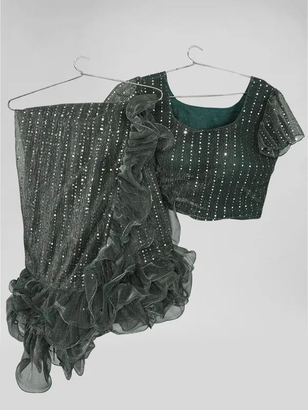 Two-Tone_Ruffle_Saree_in_Portrait_Moonlight_Fabric_with_Mirror_Work_&_Crush_Detail