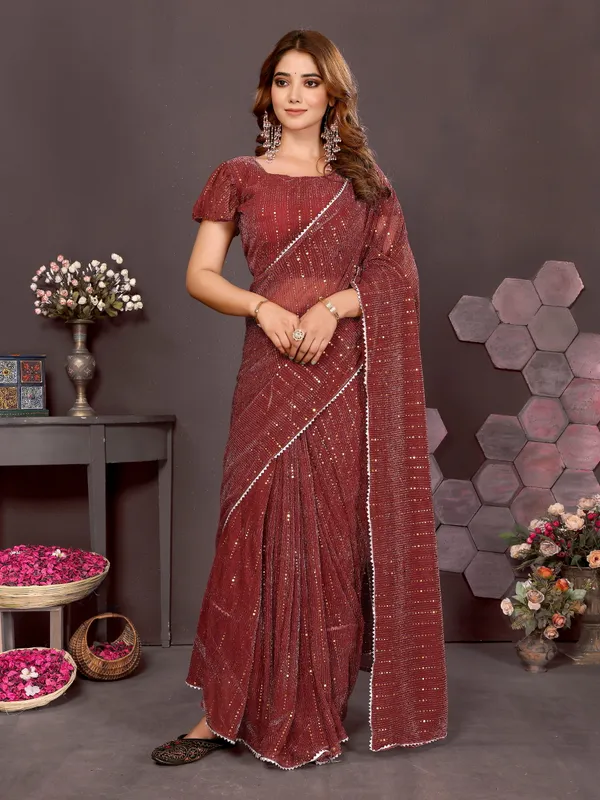 Elegant_Moonlight_Fabric_Saree_Set_–_Pre-Stitched_Saree_&_Blouse