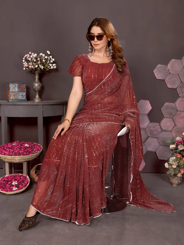 Elegant_Moonlight_Fabric_Saree_Set_–_Pre-Stitched_Saree_&_Blouse
