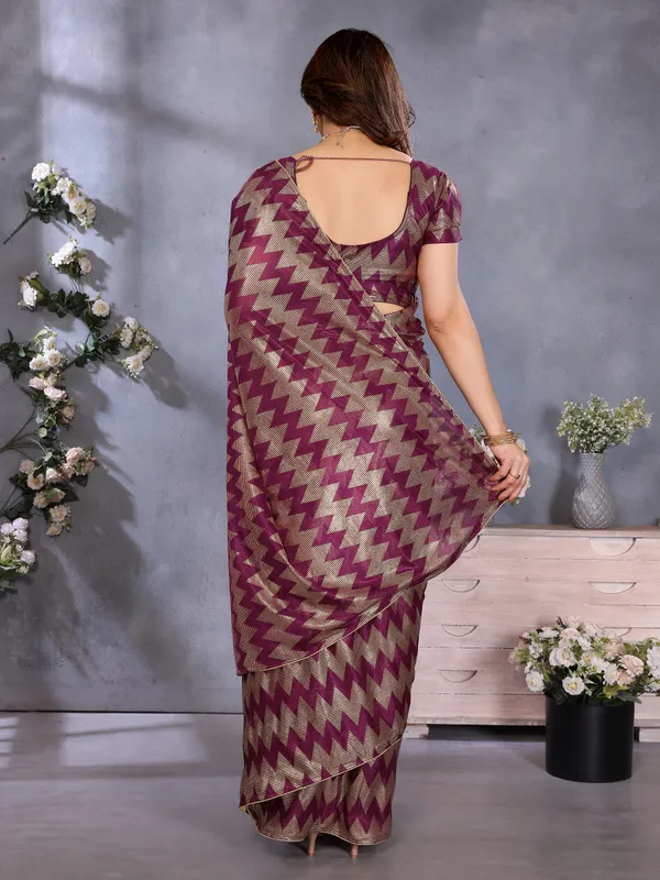 Subtle_Spark_Soft_Touch_Foil_Printed_Saree_With_Blouse_Piece