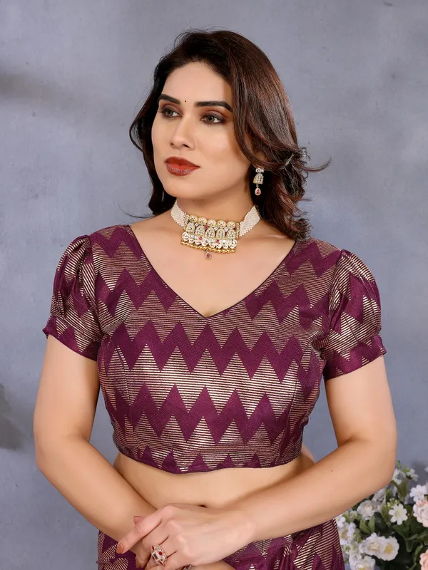 Subtle_Spark_Soft_Touch_Foil_Printed_Saree_With_Blouse_Piece