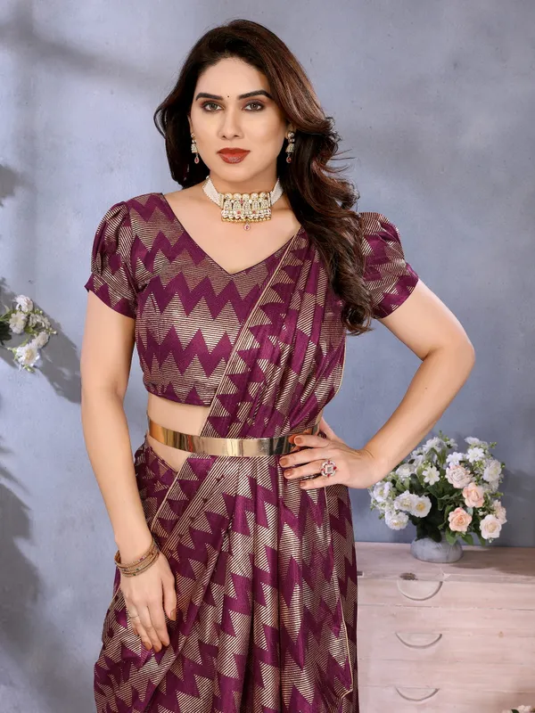 Subtle_Spark_Soft_Touch_Foil_Printed_Saree_With_Blouse_Piece