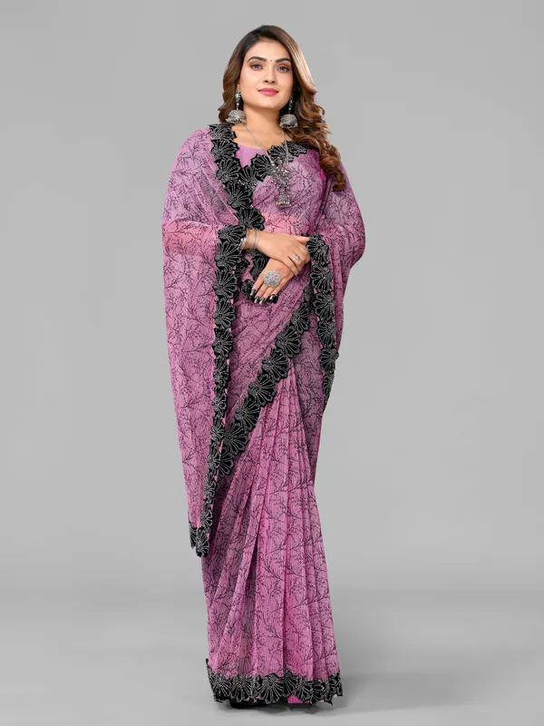Silhouettes_in_Moonlight_Saree_With_Blouse_Piece