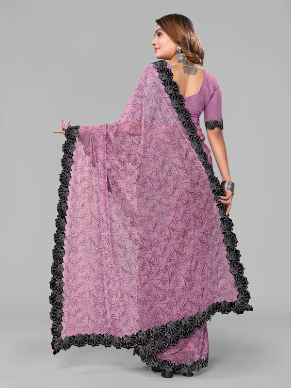 Silhouettes_in_Moonlight_Saree_With_Blouse_Piece