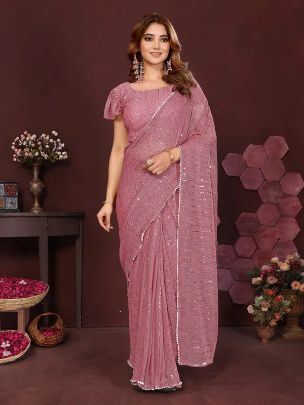 Elegant_Moonlight_Fabric_Saree_Set_–_Pre-Stitched_Saree_&_Blouse