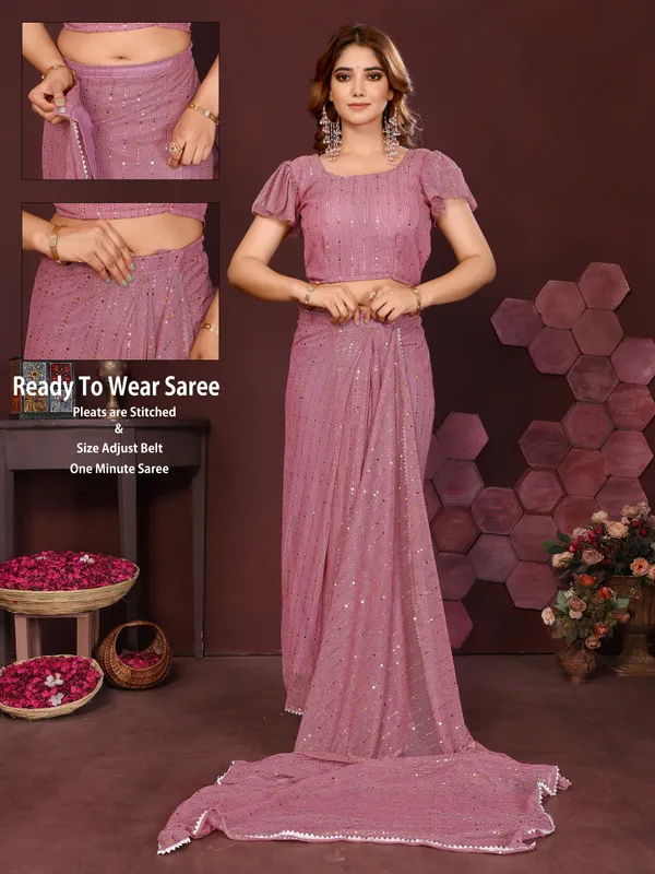 Elegant_Moonlight_Fabric_Saree_Set_–_Pre-Stitched_Saree_&_Blouse