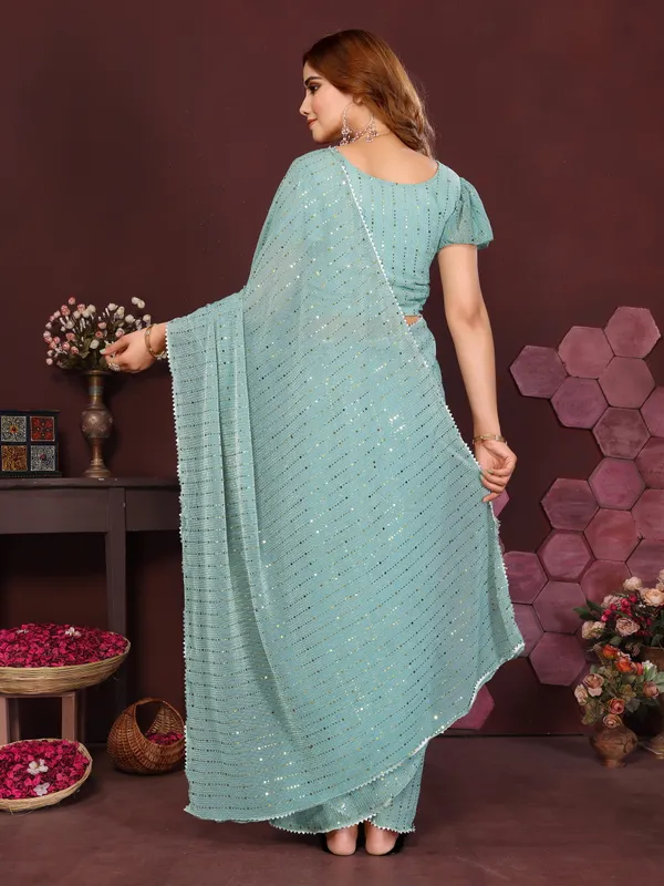 Elegant_Moonlight_Fabric_Saree_Set_–_Pre-Stitched_Saree_&_Blouse