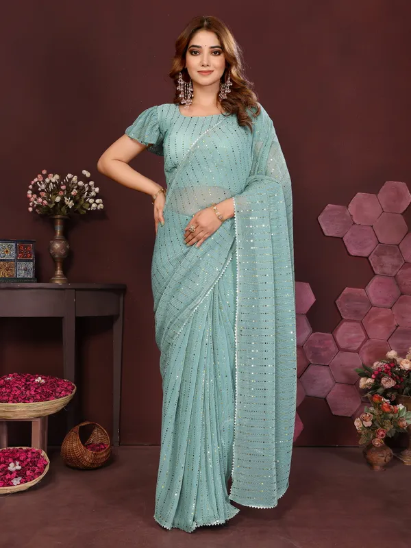 Elegant_Moonlight_Fabric_Saree_Set_–_Pre-Stitched_Saree_&_Blouse