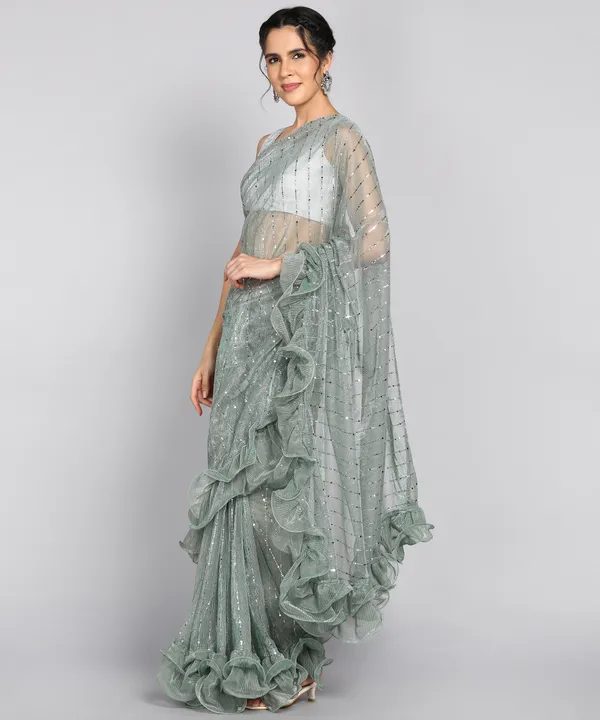 Starlight_Ruffle_Chic_Saree_in_Moonlight_Crush_Weave