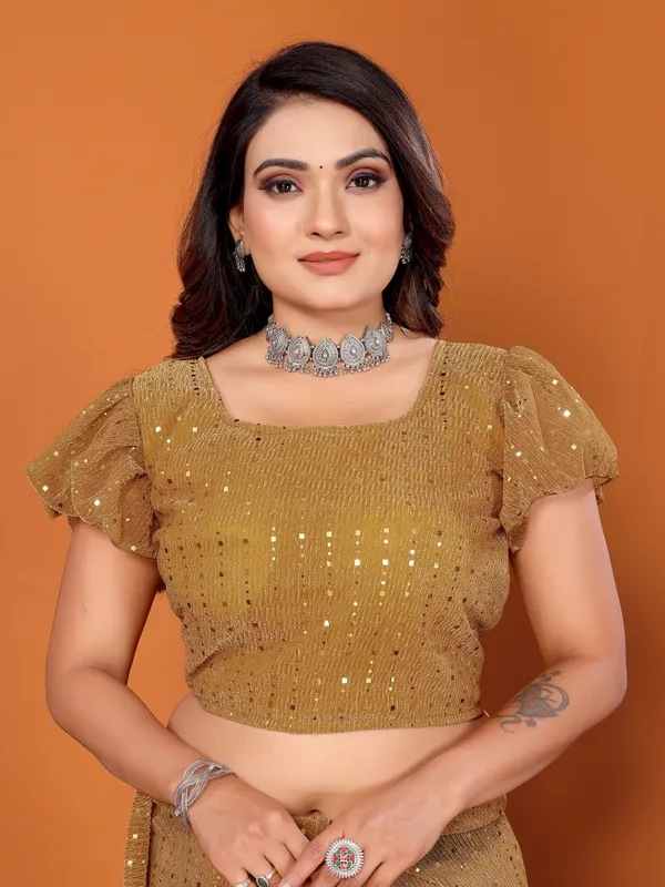 Two-Tone_Ruffle_Saree_in_Portrait_Moonlight_Fabric_with_Mirror_Work_&_Crush_Detail