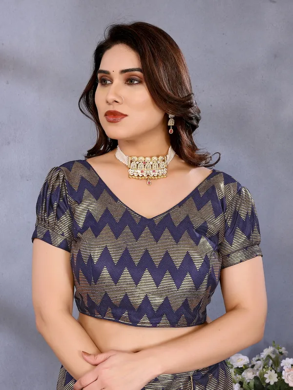 Subtle_Spark_Soft_Touch_Foil_Printed_Saree_With_Blouse_Piece