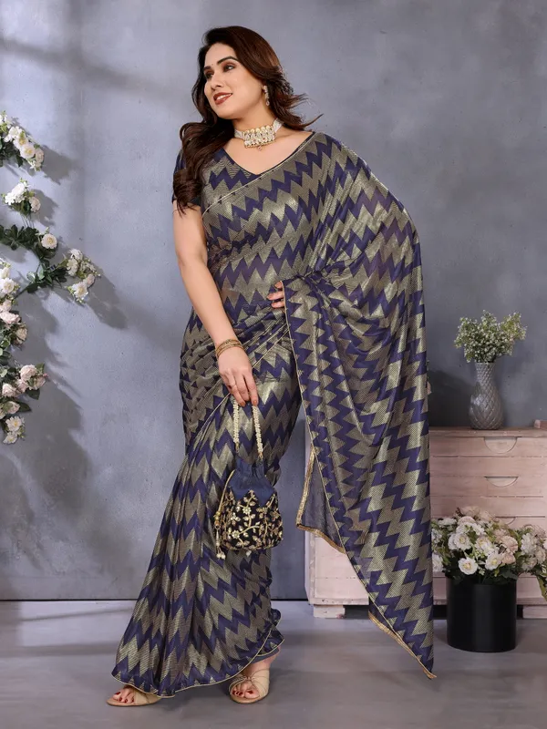Subtle_Spark_Soft_Touch_Foil_Printed_Saree_With_Blouse_Piece
