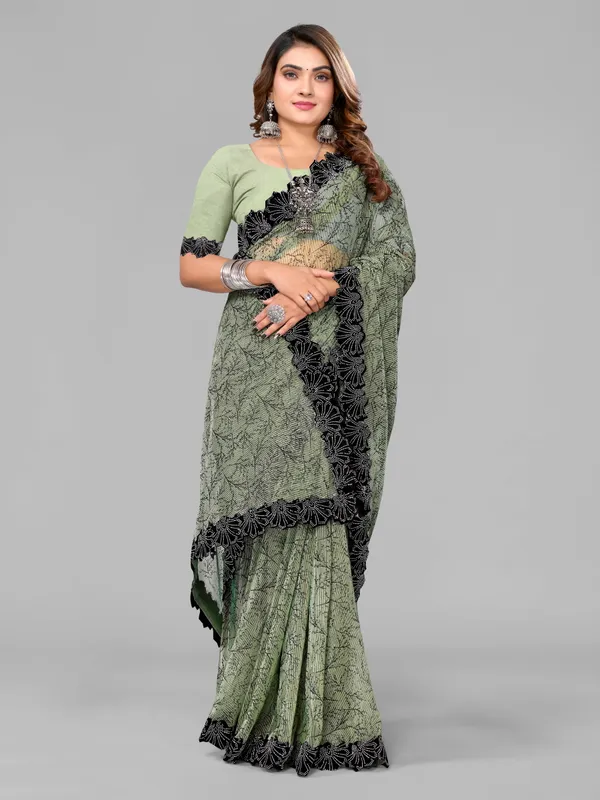 Silhouettes_in_Moonlight_Saree_With_Blouse_Piece