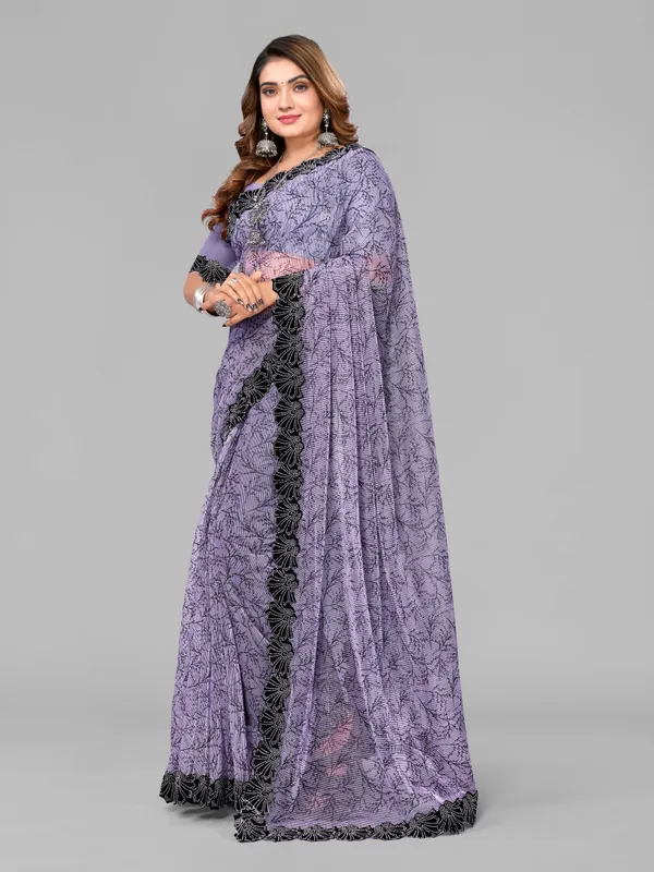 Silhouettes_in_Moonlight_Saree_With_Blouse_Piece