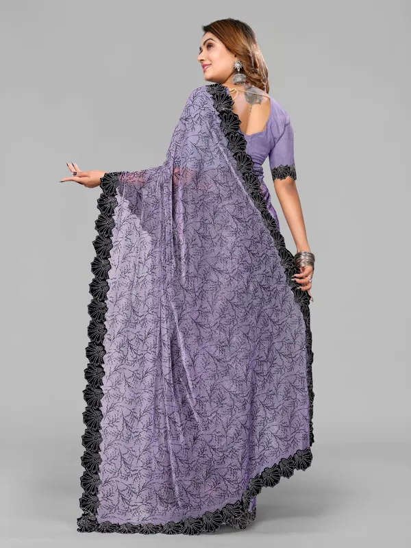 Silhouettes_in_Moonlight_Saree_With_Blouse_Piece
