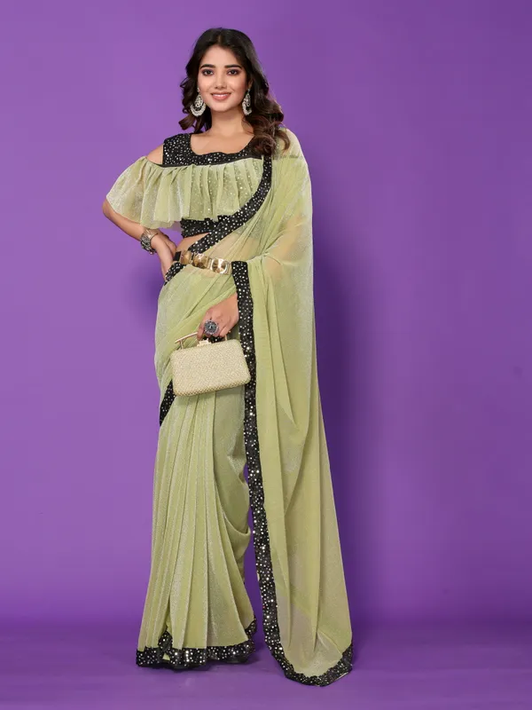 Royal_Zari_Sparkle:_Saree_with_Sequin_Lace_&_Stitched_Blouse