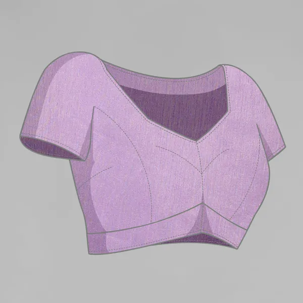 Lavender_Elegant_Design_Saree_For_Women