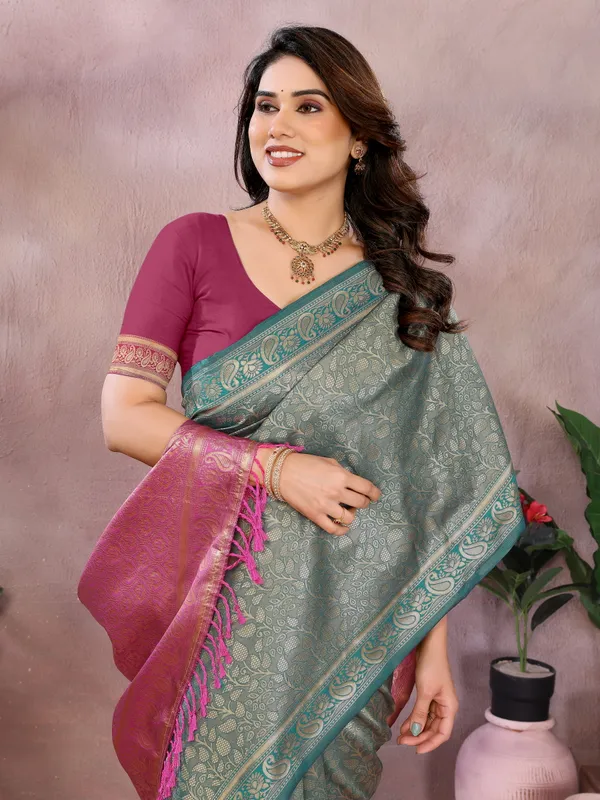Luxury_in_Every_Thread_Jacquard_Sarees_&_Blouse_Pieces