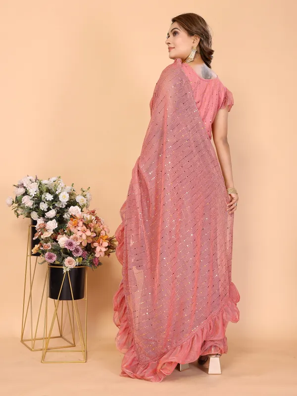 Two-Tone_Ruffle_Saree_in_Portrait_Moonlight_Fabric_with_Mirror_Work_&_Crush_Detail