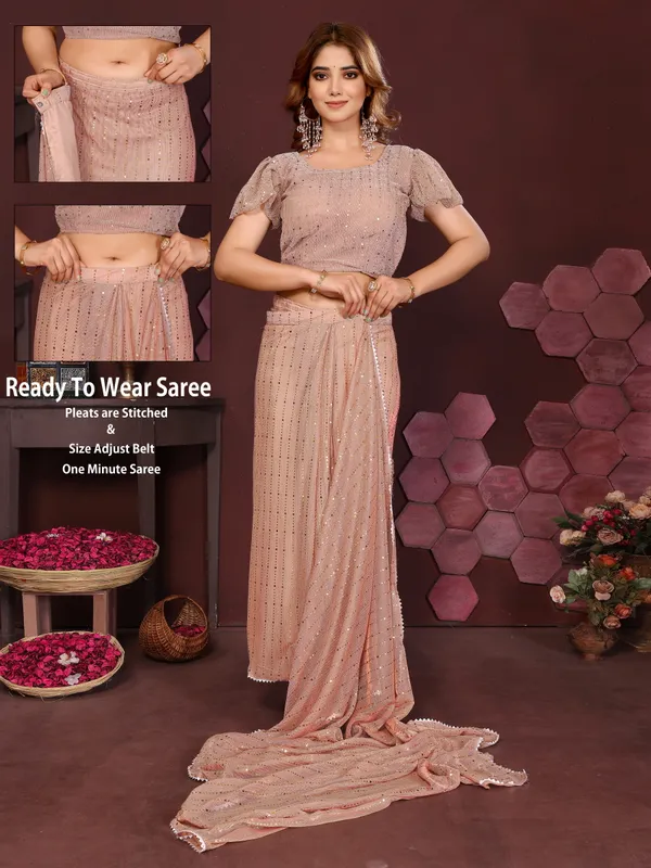 Elegant_Moonlight_Fabric_Saree_Set_–_Pre-Stitched_Saree_&_Blouse