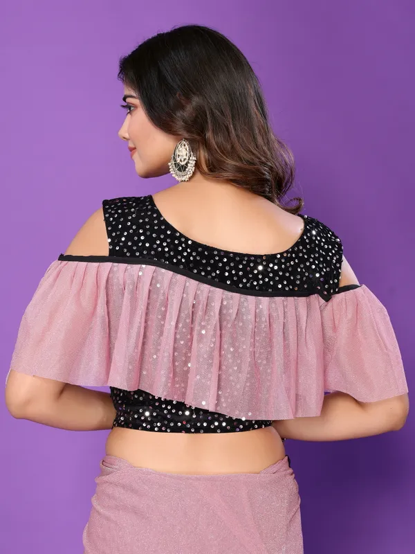 Royal_Zari_Sparkle:_Saree_with_Sequin_Lace_&_Stitched_Blouse