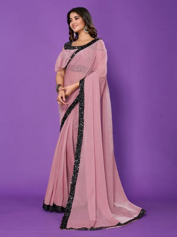 Royal_Zari_Sparkle:_Saree_with_Sequin_Lace_&_Stitched_Blouse