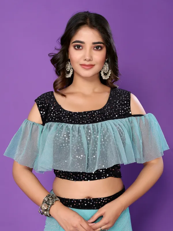 Royal_Zari_Sparkle:_Saree_with_Sequin_Lace_&_Stitched_Blouse