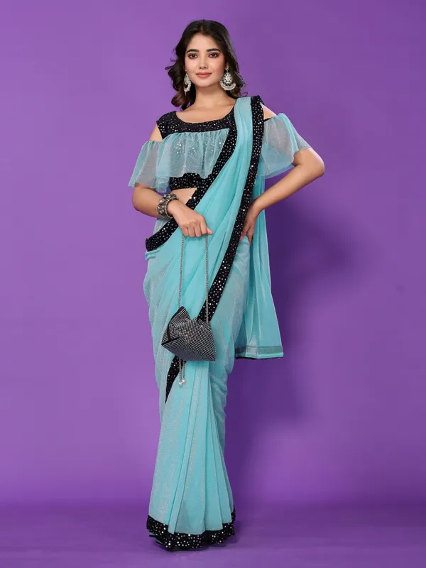 Royal_Zari_Sparkle:_Saree_with_Sequin_Lace_&_Stitched_Blouse